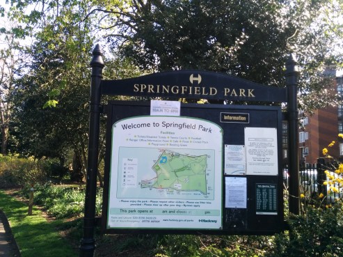 Springfield Park Entrance
