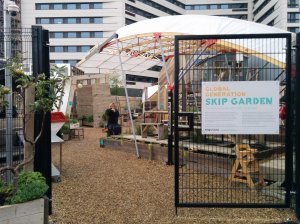 Skip garden