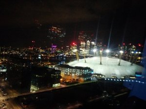 Emirates Air Line Night View